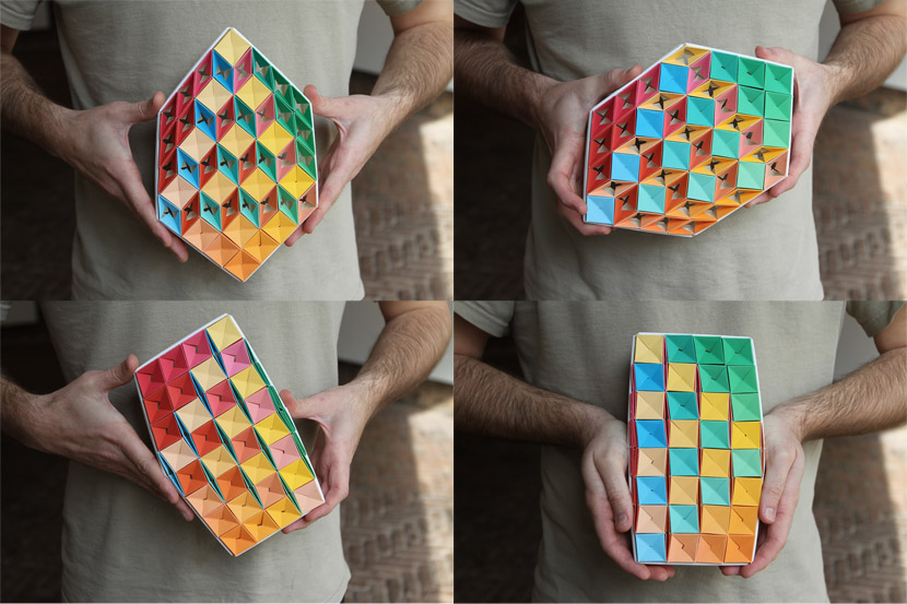 Paper Kaleidoscope variations